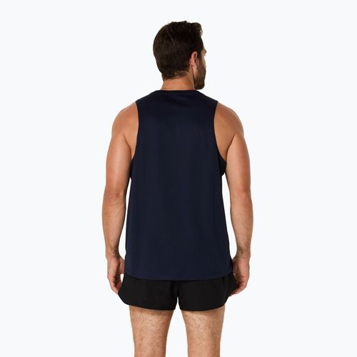 Pánske bežecké tielko tank top ASICS Core Singlet midnight
