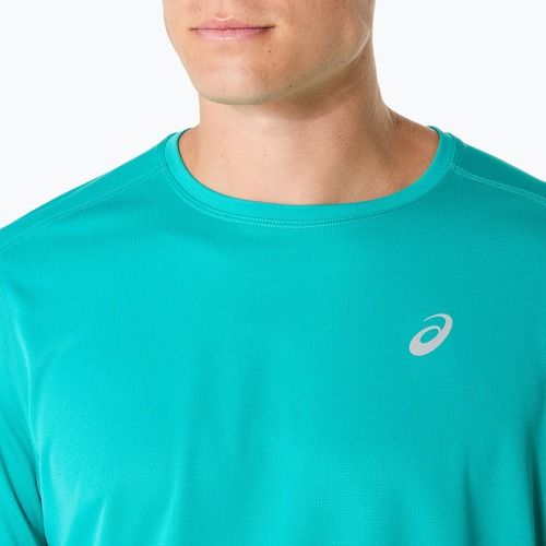 Pánske bežecké tričko ASICS Icon SS Top wave teal