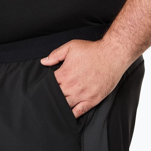 Pánske bežecké šortky ASICS Road 5IN performance black/graphite grey