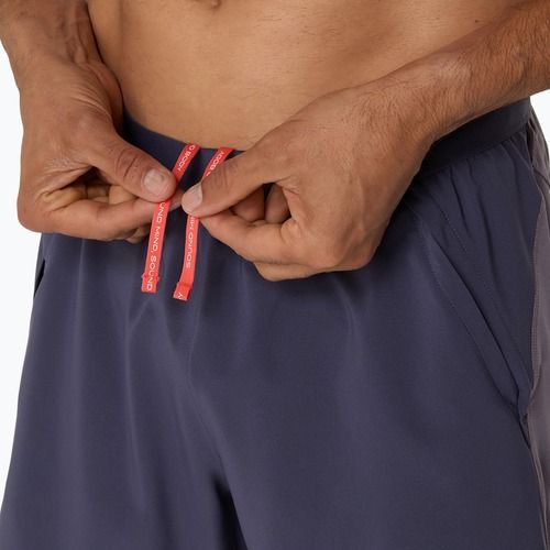 Pánske bežecké šortky ASICS Road 5IN indigo fog/lavender grey