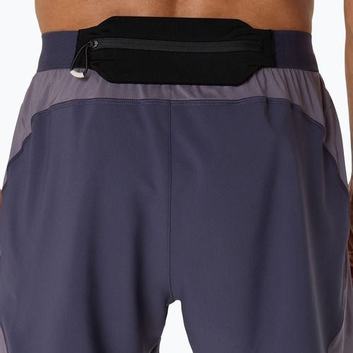 Pánske bežecké šortky ASICS Road 5IN indigo fog/lavender grey