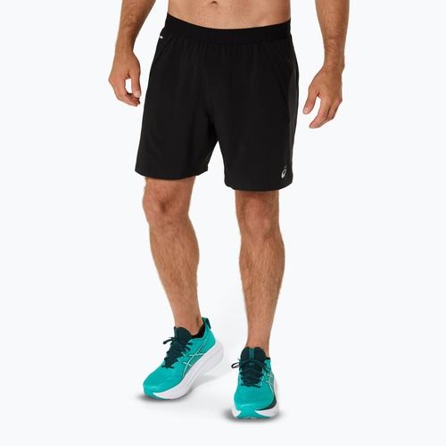 Pánske bežecké šortky ASICS Road 7IN performance black/graphite grey