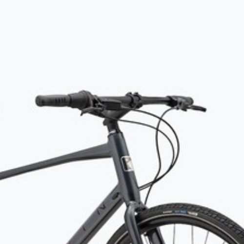 Mestský bicykel Marin Presidio 2 700C lesklý charcoal/čierna/čierna červená