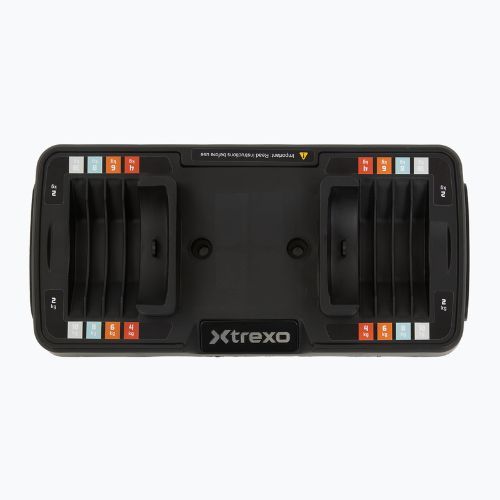 Nastaviteľná sada činiek XTREXO 2 x 10 kg viacfarebná