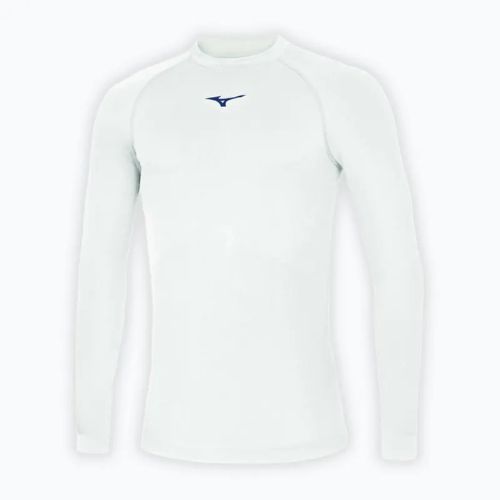 Pánske bežecké tričko Longsleeve Mizuno Uni Core white/ navy