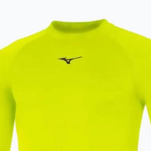 Pánske bežecké tričko Longsleeve Mizuno Uni Core yellow/ navy