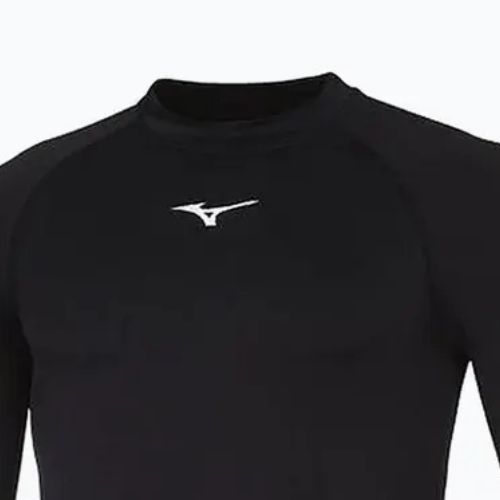 Pánske bežecké tričko Longsleeve Mizuno Uni Core black/white