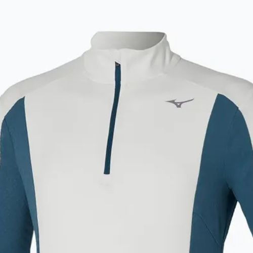 Pánska bežecká mikina Mizuno Warmalite Half Zip nimbus cloud / blue wing teal