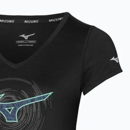 Dámske bežecké tričko Mizuno Impulse Core RB Tee black