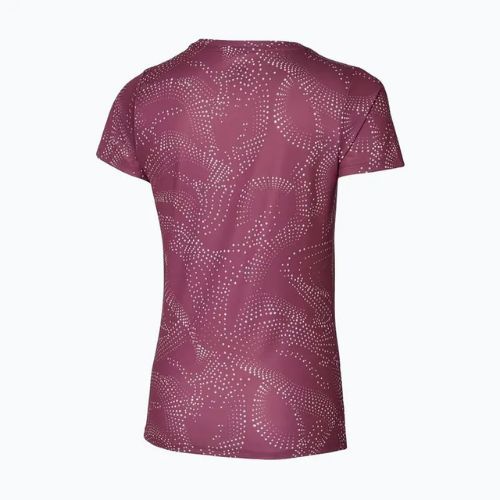 Dámske bežecké tričko Mizuno Impulse Core Graphic Tee violet quartz