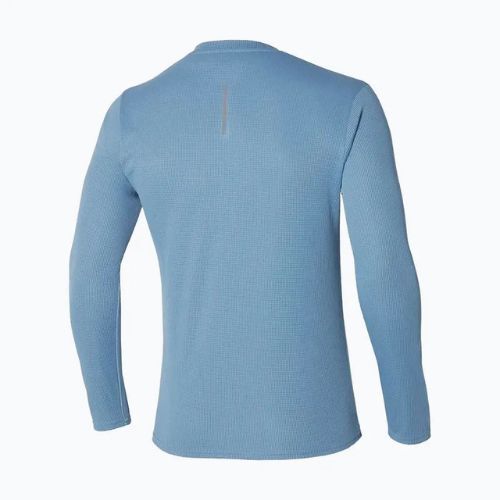 Pánske bežecké tričko LongsleeveMizuno Dryaeroflow Half Zip parisian blue