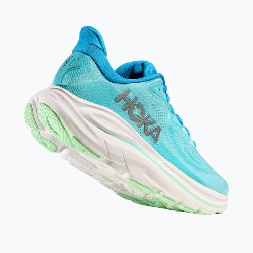 Dámska bežecká obuv HOKA Clifton 10 Wide skyward blue/cielo blue