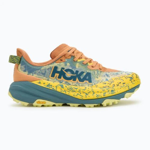 HOKA Speedgoat 6 pánska bežecká obuv tera cotta/mountain fog