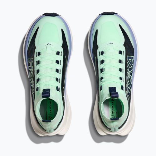 Dámska bežecká obuv HOKA Tecton X 3 mint fluorite/varsity navy