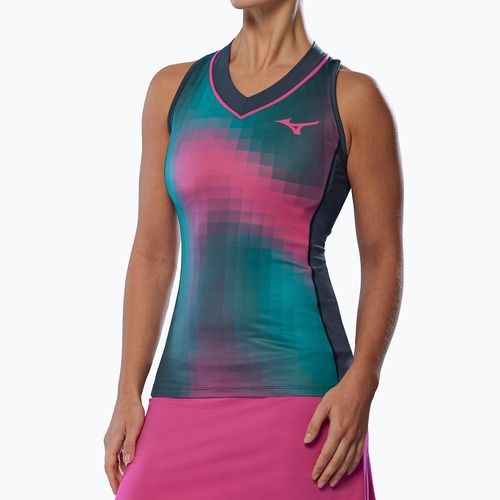 Dámske tričko Mizuno Frontier Tank W midnight navy