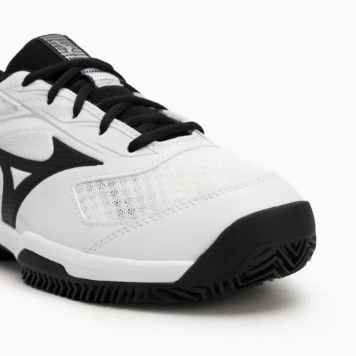 Pánské tenisové boty Mizuno Break Shot 5 CC white/ black/ harbor mist