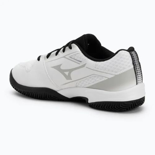 Pánské tenisové boty Mizuno Break Shot 5 CC white/ black/ harbor mist