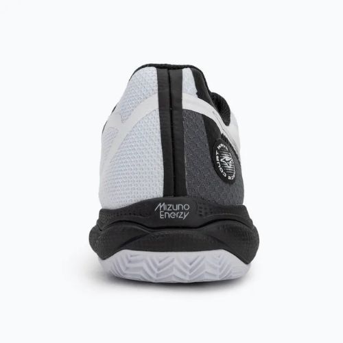 Pánské tenisové boty Mizuno Wave Enforce Court CC white/ black/ iron gate