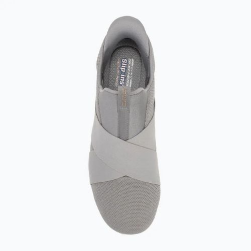Dámska obuv SKECHERS Bobs Squad Chaos Your Moment sivá