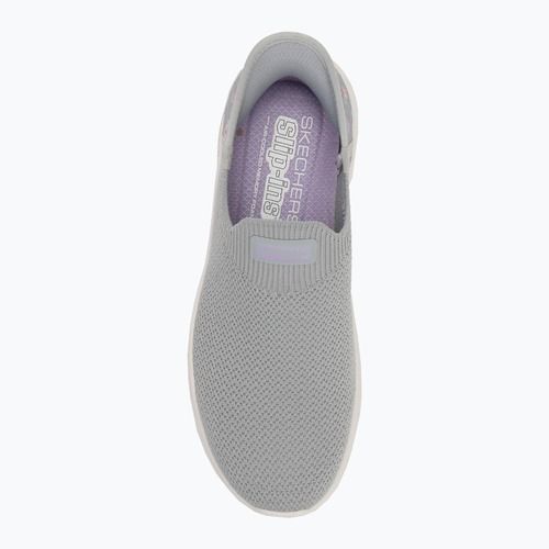 Dámske topánky SKECHERS Go Walk Flex Sunset Rose gray/lavender