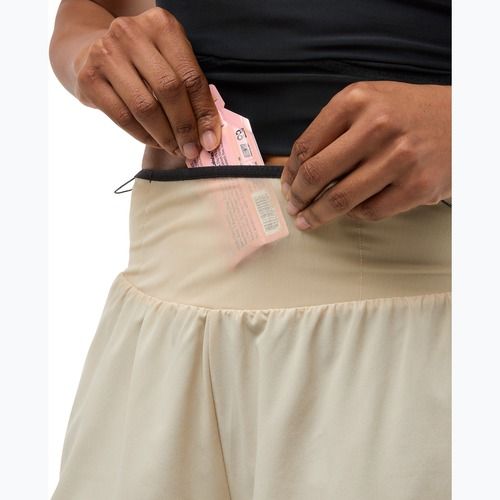 Dámske bežecké šortky HOKA Skyglide oatmeal