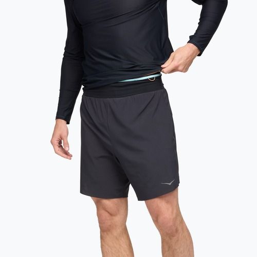 Pánske bežecké šortky HOKA Skyglide black