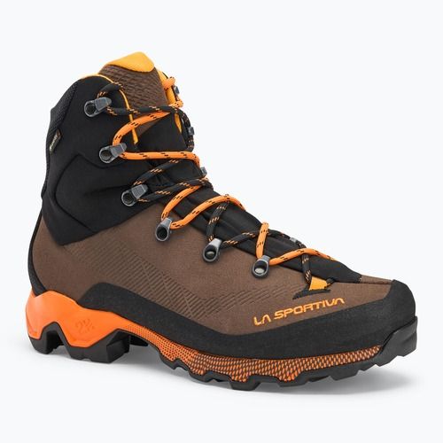 Pánska trekingová obuv La Sportiva Aequilibrium Trek GTX chocolate/papaya