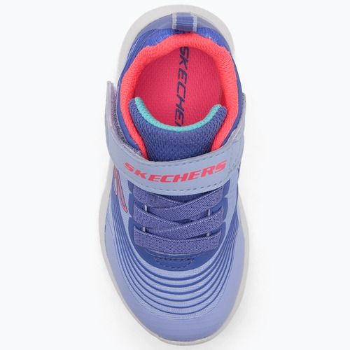 Detské topánky SKECHERS Microspec Advance lavander/pink