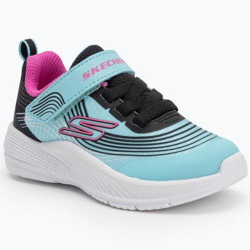 Detské topánky SKECHERS Microspec Advance aqua/purple