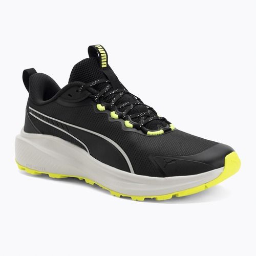 Bežecké topánky PUMA Skyrocket Lite Trail black/feather gray/yellow alert