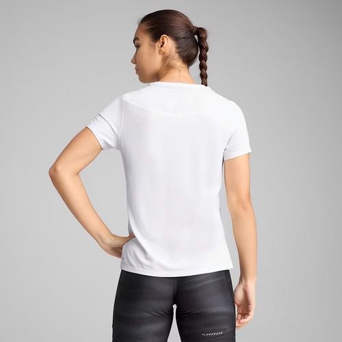 Dámske bežecké tričko PUMA Run Graphic Mesh Tee puma white