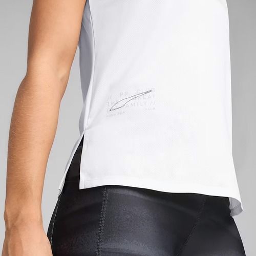Dámske bežecké tričko PUMA Run Graphic Mesh Tee puma white