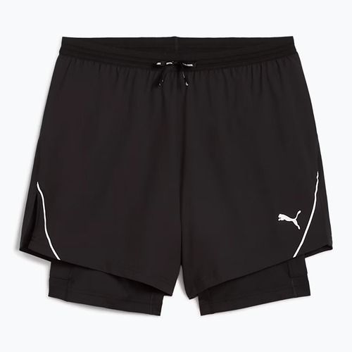 Pánske bežecké šortky Puma Run Ultrawave 2IN1 5" puma black