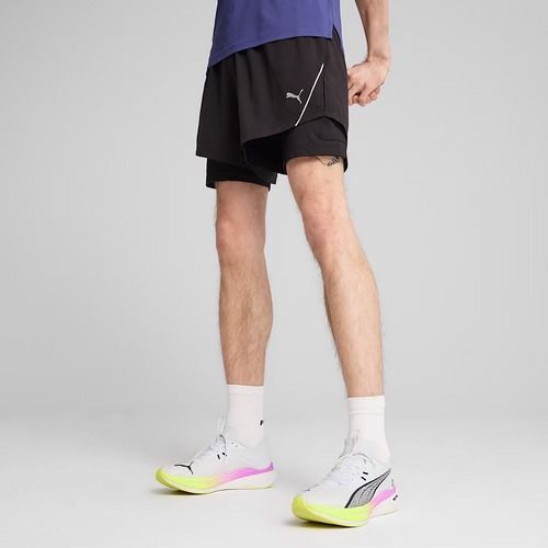 Pánske bežecké šortky Puma Run Ultrawave 2IN1 5" puma black
