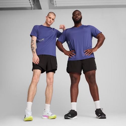 Pánske bežecké šortky Puma Run Ultrawave 2IN1 5" puma black