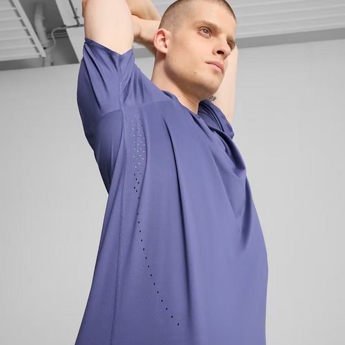 Pánske bežecké tričko PUMA Run Cloudspun Tee blue crystal