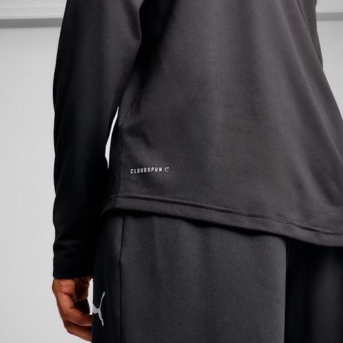 Pánske bežecké tričko longsleeve PUMA Run Cloudpun puma black