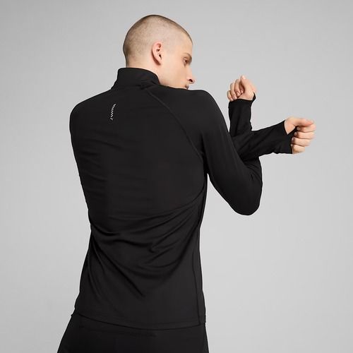 Pánska bežecká mikina PUMA Run Velocity Cloudspun 1/4 Zip puma black