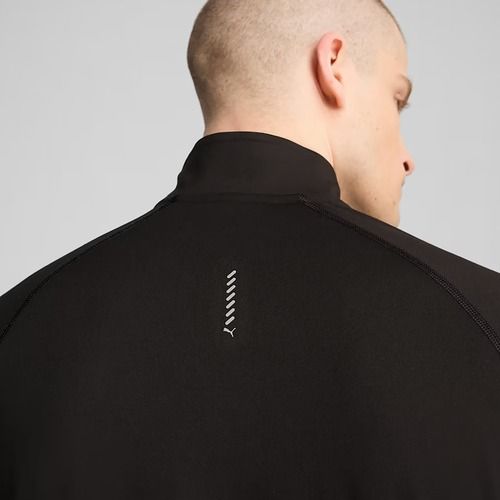 Pánska bežecká mikina PUMA Run Velocity Cloudspun 1/4 Zip puma black