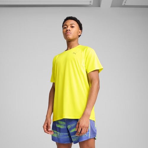 Pánske bežecké tričko PUMA Run Velocity Tee Poly lemon sherbert