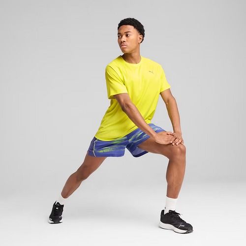 Pánske bežecké tričko PUMA Run Velocity Tee Poly lemon sherbert