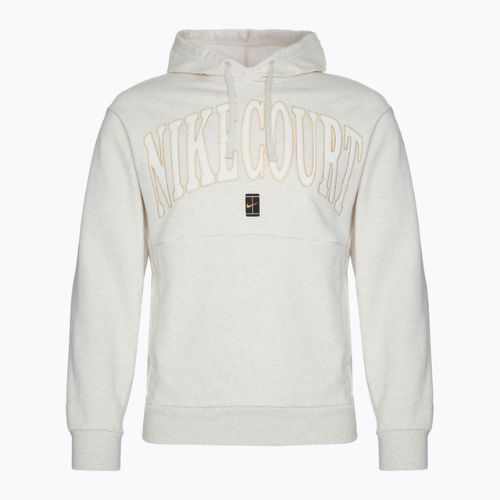 Pánska tenisová mikina Nike Court Dri-Fit Heritage Hoodie light orewood brown / pale ivory