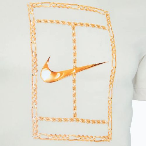 Pánske tenisové tričko Nike Court Dri-FIT Light Orewood Brown