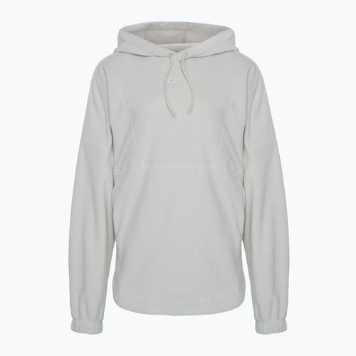 Dámska mikina Nike One Therma-FIT svetlá hnedá/biela