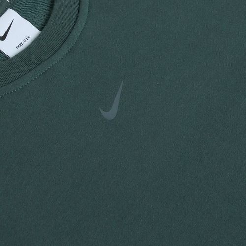 Nike Dri-FIT One Crew Neck French Terry dámska mikina vintage green/ black