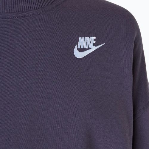 Detská mikina Nike Sportswear Club Fleece dark rozinka / white