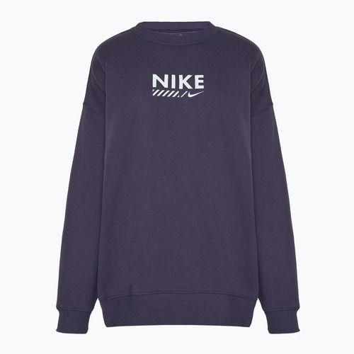 Dámska mikina Nike Sportswear Oversized Crew-Neck dark rozinka