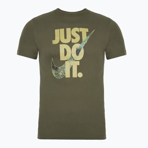 Pánske tréningové tričko Nike Dri-FIT SS medium olive