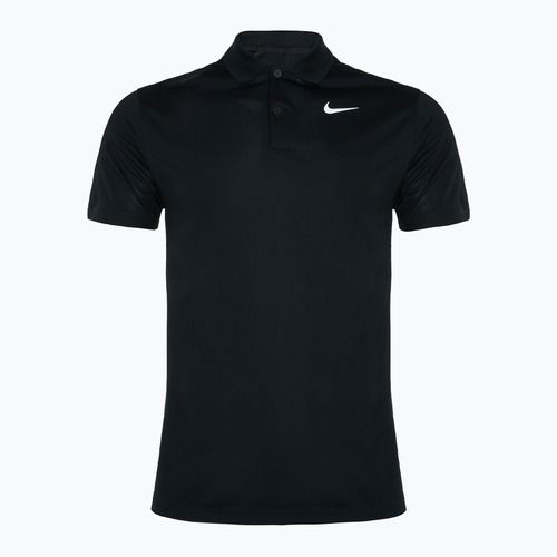 Pánske tenisové tričko Nike Court Dri-Fit čierna/biela
