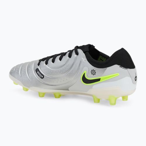 Pánske kopačky Nike Legend 10 Pro Ag-Pro metallic silver/ volt/ black